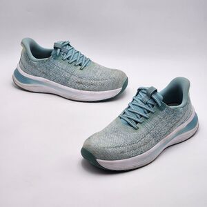 Orthofeet Nira Hands-Free Orthopedic Cushion Sneakers Turquoise Women's Size 10